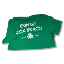 St Paddy's Day Erin Go Fox Bragh, Clover Logo Short Sleeve