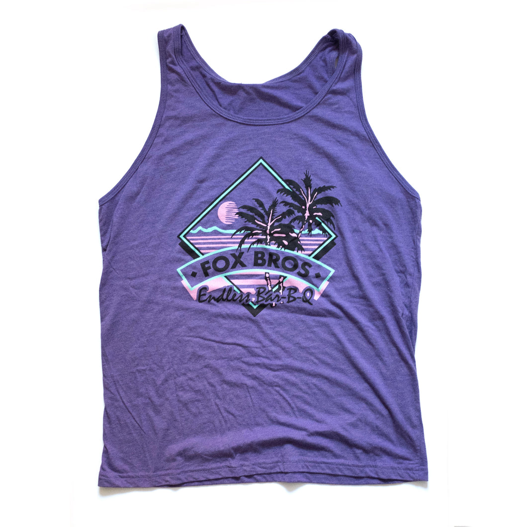 Endless Bar-B-Q Racer Back Women's Fit Tank