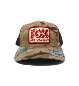 Camo Fox Bros Branding Iron Snapback
