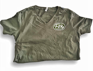 GA/TX Fox Bros Women’s V-Neck Short Sleeve